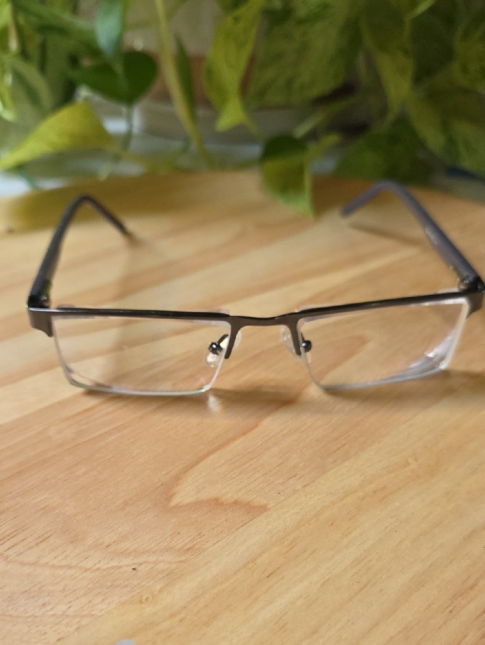 Spexxo Men's Semi-Rimless Reading Glasses - Black 913104 50 18-138